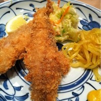 新宿割烹 中嶋 - アジフライ