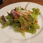 三河屋珈琲 - ランチのサラダ