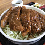 松葉食堂 - ソースカツ丼
