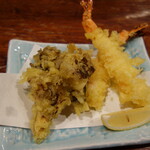 Matsugenrin - 海老と舞茸の天ぷら