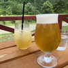 八剣山キッチン&マルシェ - ドリンク写真:ビールとりんごジュース♪