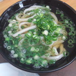 讃岐うどん 上原屋本店 - かけうどん(冷・小)　2012/6