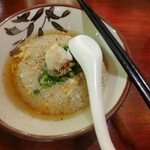 二丁目酒場 - カニ味噌スープ炒飯♪絶品です♪