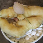 Ode - アミューズ2（新生姜、富山産白エビ）