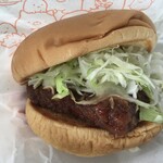 モスバーガー - 「ロースカツバーガー」380円也。