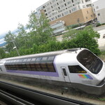 YAMADORI - JR富良野駅には「フラノラベンダーエクスプレス号」が休憩中(*^o^*)(2020年7月)