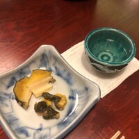 すし あらい - アワビ味噌漬け