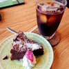 風待茶房 - 料理写真:ガトーショコラ＆アイス珈琲