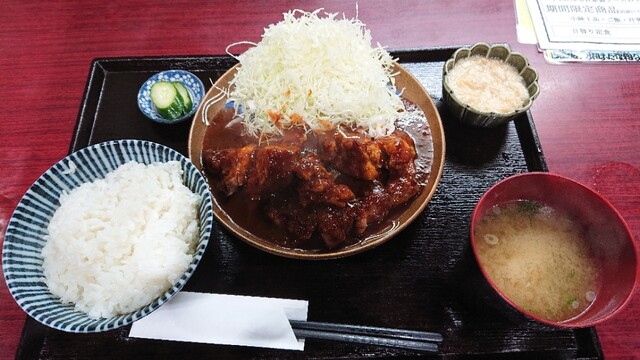 くせになる自家製ソースのポークチャップ By めた坊shige まるか食堂 長岡京 定食 食堂 食べログ くせになる自家製ソースのポークチャップ By めた坊shige まるか食堂 長岡京 定食 食堂 食べログ