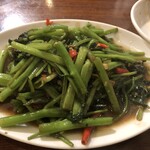 タイ屋台 チャオ チェンマイ - 空心菜炒め