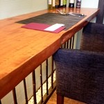 カウンター席が嬉しい