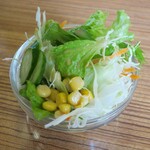 ダリマ - ・「ベジタブルカレー(¥800)」のサラダ。