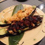 禅紫 - 茄子の彩り田楽