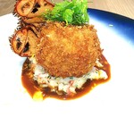 Reglisse - 丸ごとオマール海老フライ   ツメのタルタル