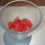 Reglisse - 赤いハーブのグラニテ