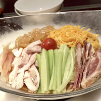 過門香 銀座本店 - セット外の注文　冷やし五目中華麺