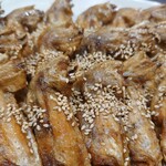 風来坊 - 料理写真:名物　手羽先揚げ