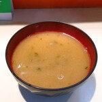 つきじ かんの - お味噌汁