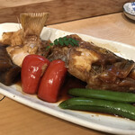 越中屋  - あこうと野菜の煮付け