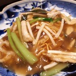 ⚫鹿児島県産黒豚の肉絲炒麺～広東式～  