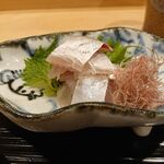 勢麟 - 舞阪の鯵、南蛮醤油