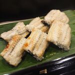勢麟 - 浜名湖産、天然鰻の白焼き
