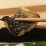 勢麟 - 浜名湖産、天然鰻の白焼き