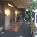 シェ ケンタロウ - お店入り口