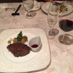 米沢牛黄木 金剛閣 ステーキレストラン 明星 - 米沢牛フィレ130g