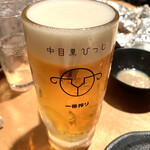 Nakameguro Hitsuji - 生ビール