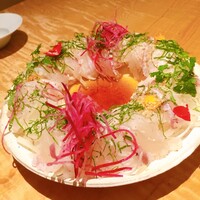 対馬のどぐろとイカ活き造り 博多 魚蔵 都ホテル店 - 
