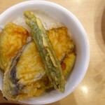 ガスト - セットの野菜天丼