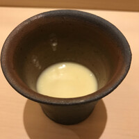 くるますし - とうもろこしのすり流し　ものすごく甘かったです