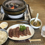 牛タンの店 赤間精肉店 - 定番牛タン定食　1,900円税込