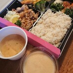 Kamiyama - 麦めしとろろ生姜焼弁当