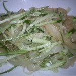 台湾家庭料理 福味香 - くらげの前菜です