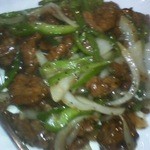 台湾家庭料理 福味香 - 牛肉の黒胡椒炒めです