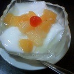 台湾家庭料理 福味香 - 杏仁豆腐です