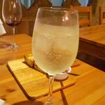 ワイン食堂 Kirakuni - 自家製レモンサワー    チヨット苦味が