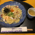 五右衛門 - 海の幸よくばりスパゲッティー　昆布だし醤油風味