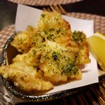 和食処　つきやま - 地蛸の唐揚げ