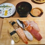 回転寿司　すし丸 - 「 特盛りランチセット 」