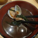 回転寿司　すし丸 - 「 特盛りランチセット 」の赤出汁