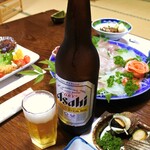 民宿 なかじま - ビール♪♪