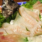 民宿 なかじま - お刺身　超新鮮ですよ(*´∀｀*)