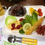 民宿 なかじま - 幼児の夕食