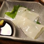 民宿 なかじま - イカのお刺身