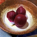 民宿 なかじま - 梅干し（めちゃんこ酸っぱい）