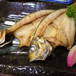 民宿 なかじま - アジの干物