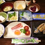 民宿 なかじま - 朝食全体
